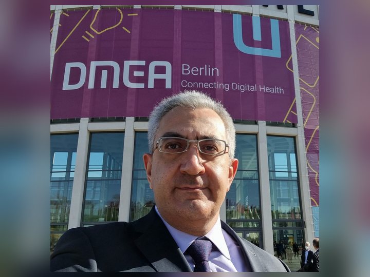 Prof. Georgi Chaltikyan at DMEA
