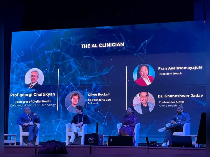 Prof. Georgi Chaltikyan at MedTech World