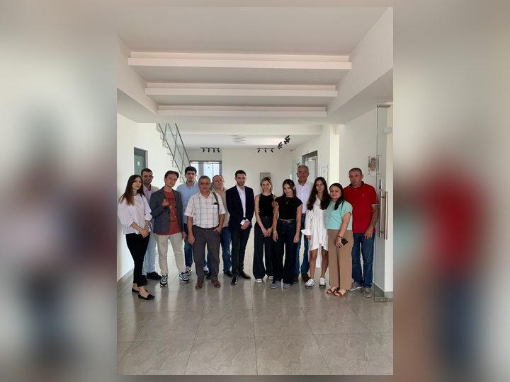 Prof. Georgi Chaltikyan with Armenian Association of Digital Health colleagues in Armenia