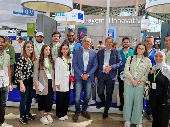 Prof. Georgi Chaltikyan participating with colleagues and attendees during MedtecLIVE 2024