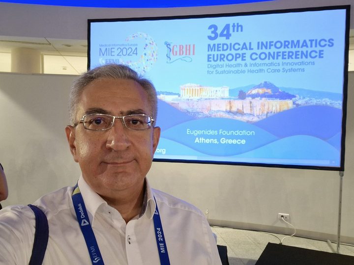 Prof. Georgi Chaltikyan at Medical Informatics Europe 2024