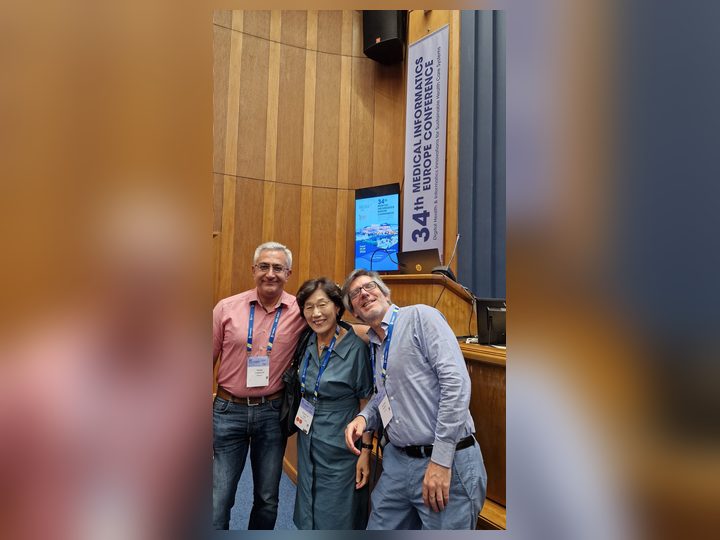 Prof. Georgi Chaltikyan at Medical Informatics Europe 2024