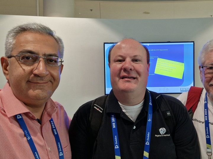 Prof. Georgi Chaltikyan at Medical Informatics Europe 2024