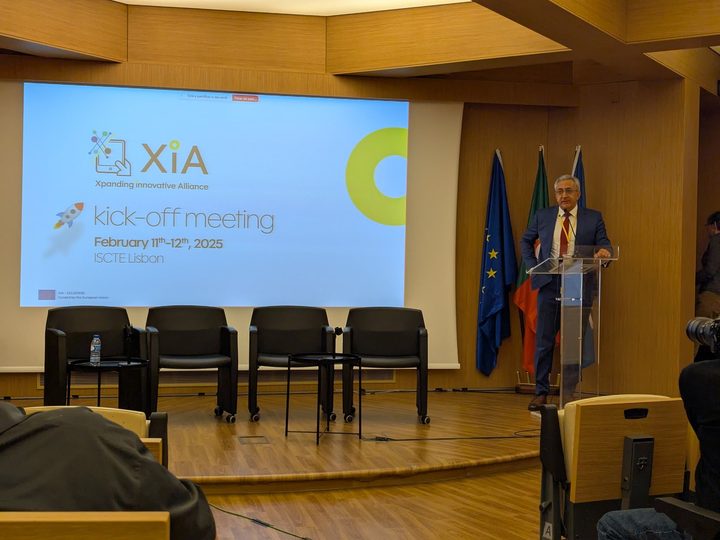 Selected photograph from XIA Alliance Kickoff, showing a professional presentation or discussion