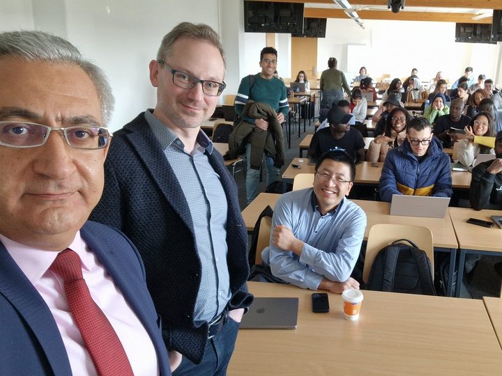 Prof. Georgi Chaltikyan at Project-Based Learning Seminar