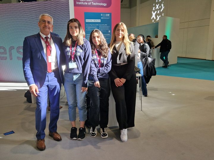 Prof. Georgi Chaltikyan with the DIT-ECRI delegation at DMEA