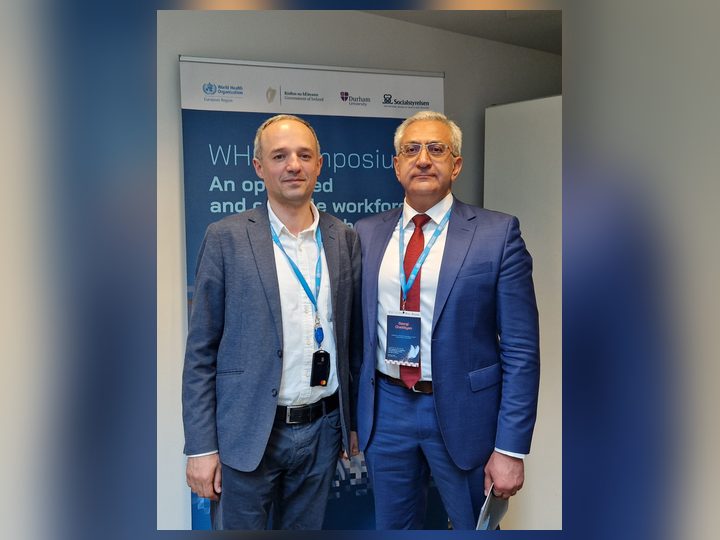 Prof. Georgi Chaltikyan at WHO Health Workforce Symposium
