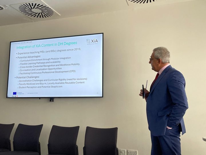 Prof. Georgi Chaltikyan at Medical Informatics Europe 2025