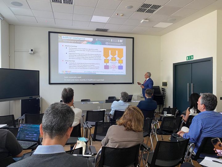 Prof. Georgi Chaltikyan at Teaching Visit to Politecnico di Milano