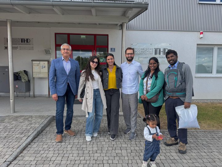 Prof. Georgi Chaltikyan with visiting participants during Interoperability Week 2026